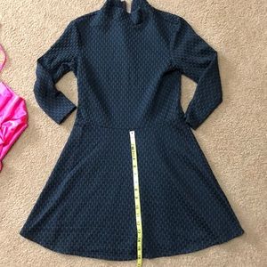 H&M blue and green dress
